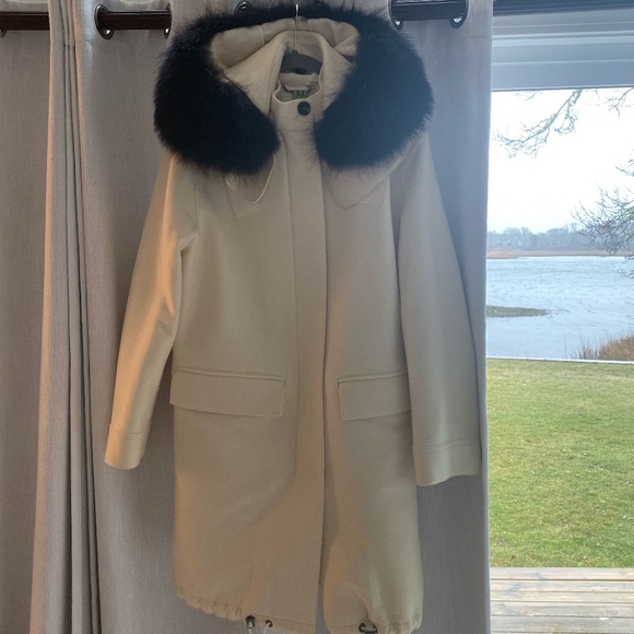 FENDI Fleece woolfall/winter coat